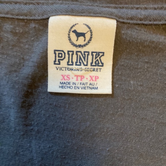 PINK VICTORIA’S SECRET BLING CROP TOP - Picture 3 of 3